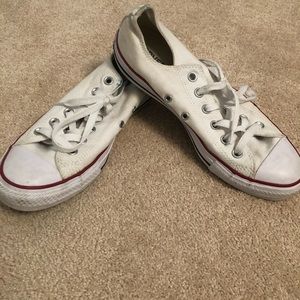 Converse Classic White Lace Ups - Unisex